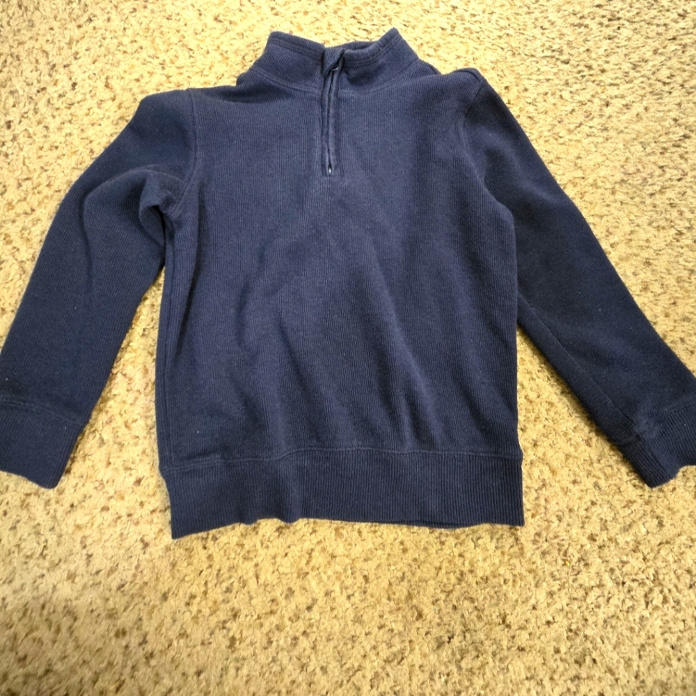 Navy blue boys sweater